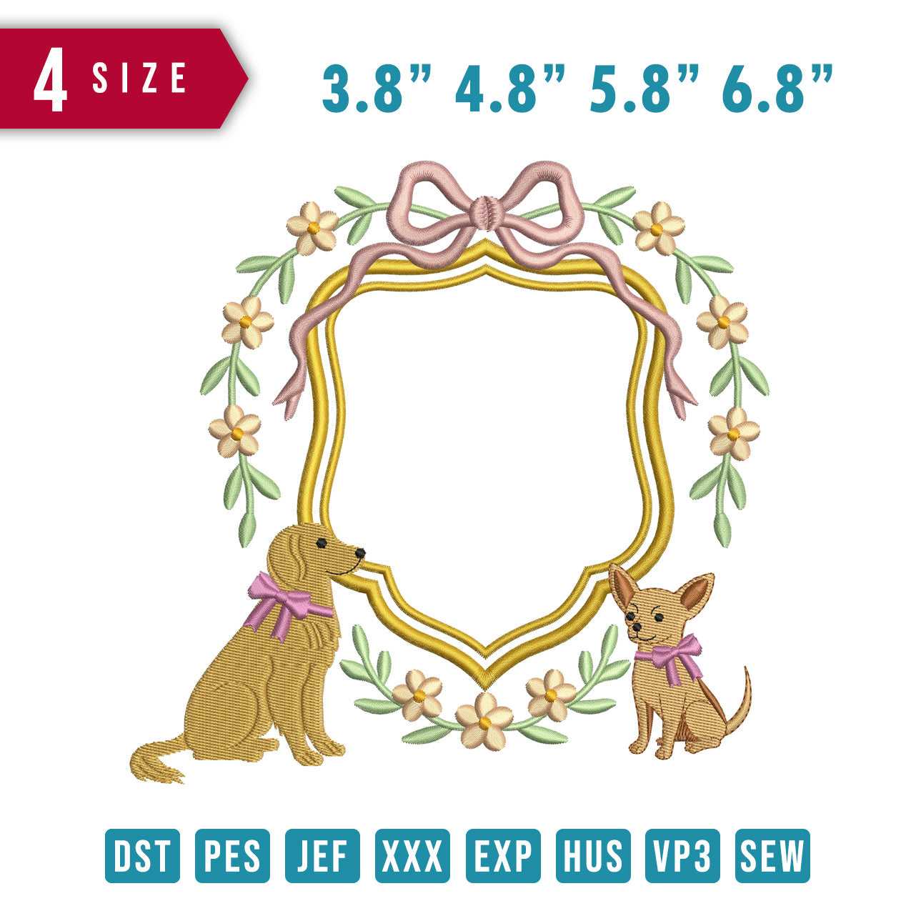 2 Dog Banner