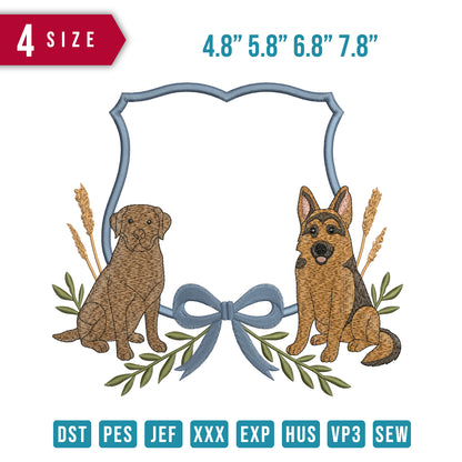 2 Dog Ribbon C
