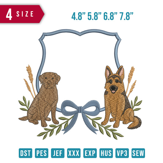 2 Dog Ribbon C