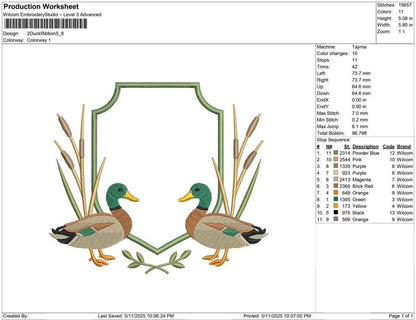 2 Duck Ribbon