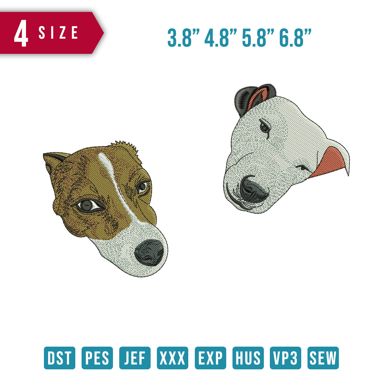 2 Just Dog Head