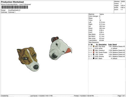 2 Just Dog Head