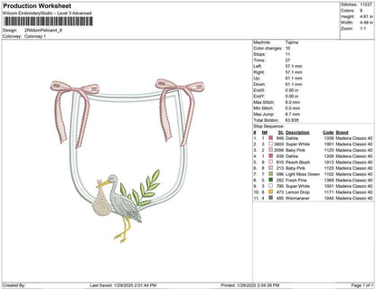 2 Ribbon Pelican