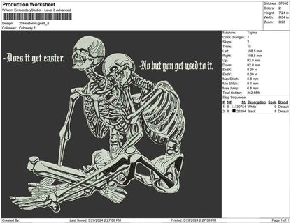 2 Skeleton Huges