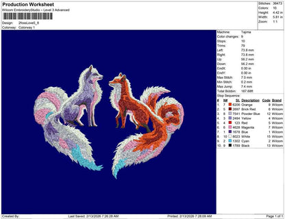 2 foxs Love