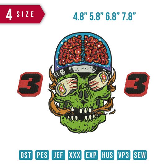 33 Skull Brain