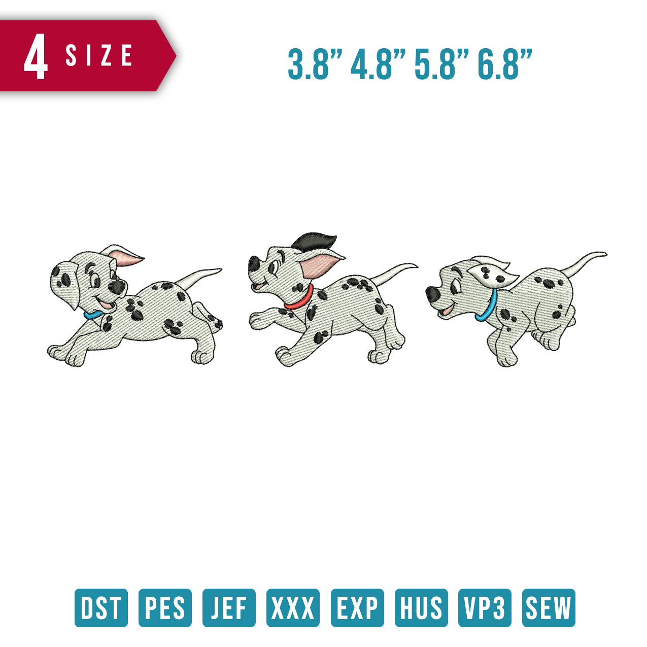 3 Dog Dalmation