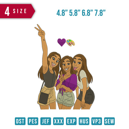 3 Girl speace