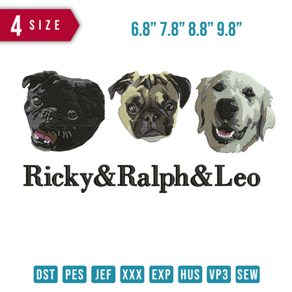 3 Head Dogs