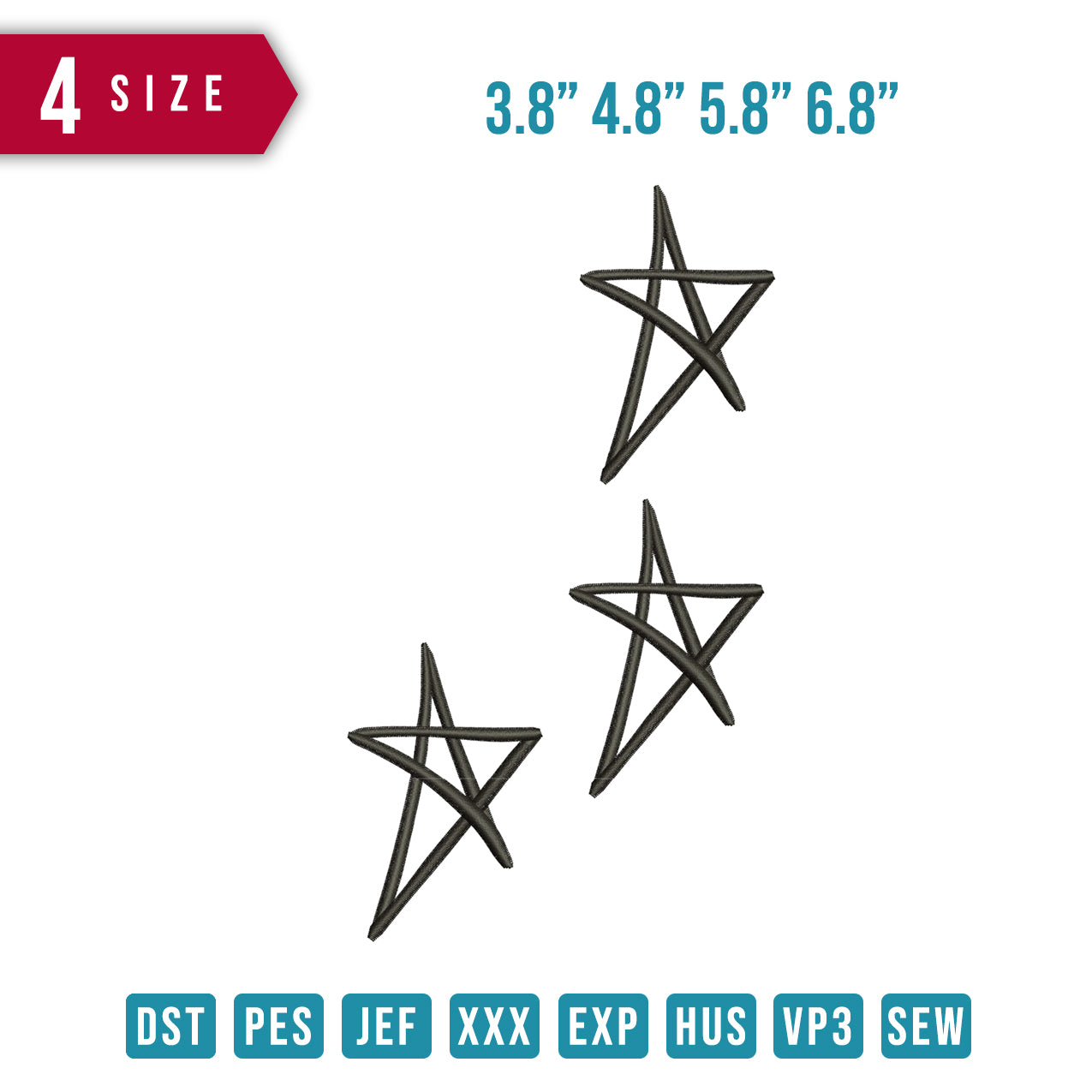 3 star satin