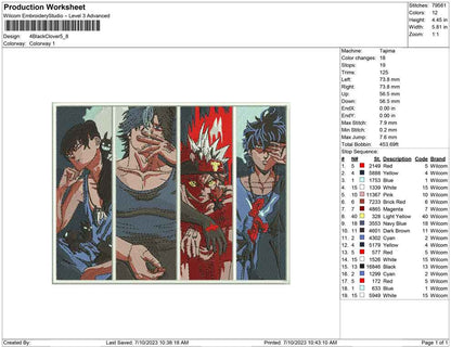 4 Black Clover