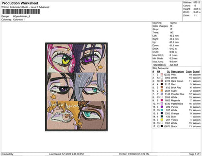 6 Eyes Anime