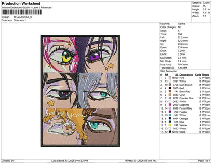 6 Eyes Anime