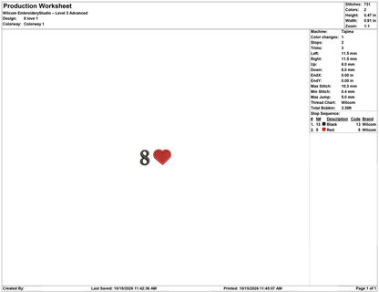 Alphabel Love For Wrist / cuff