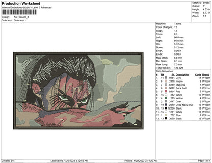 Shingeki Kyojin-Tafel