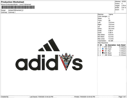 Adidas CD Mirandes