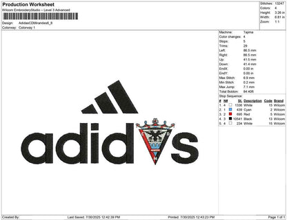 Adidas CD Mirandes