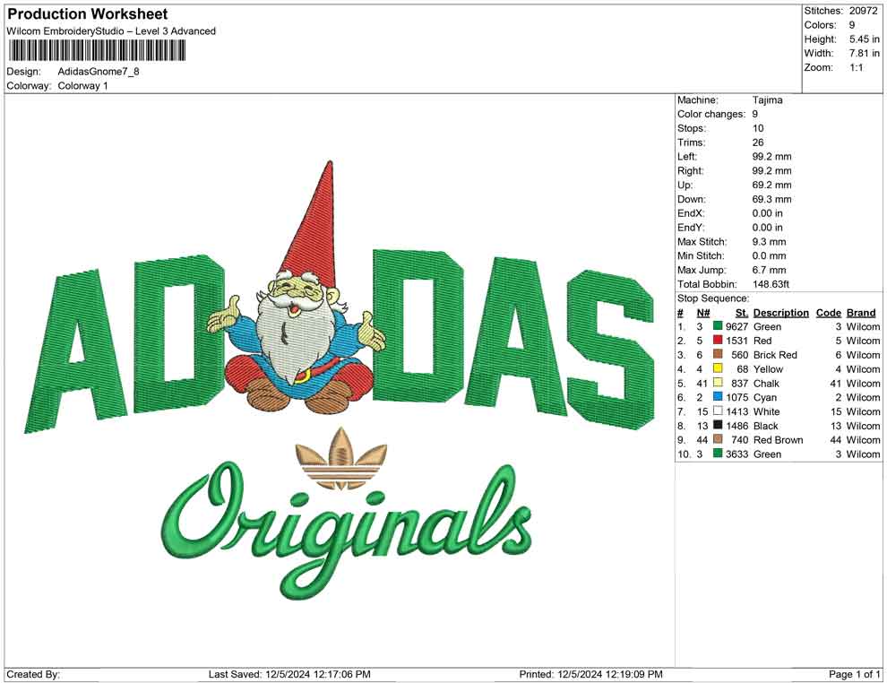 Adidas Gnome