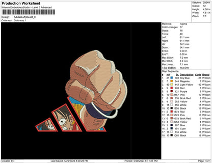 Adidas Luffy beat