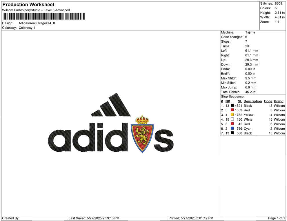 Adidas Real Zaragoza