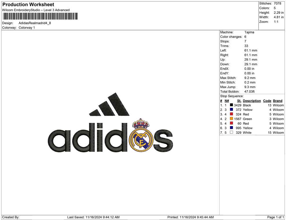 Adidas Real Madrid