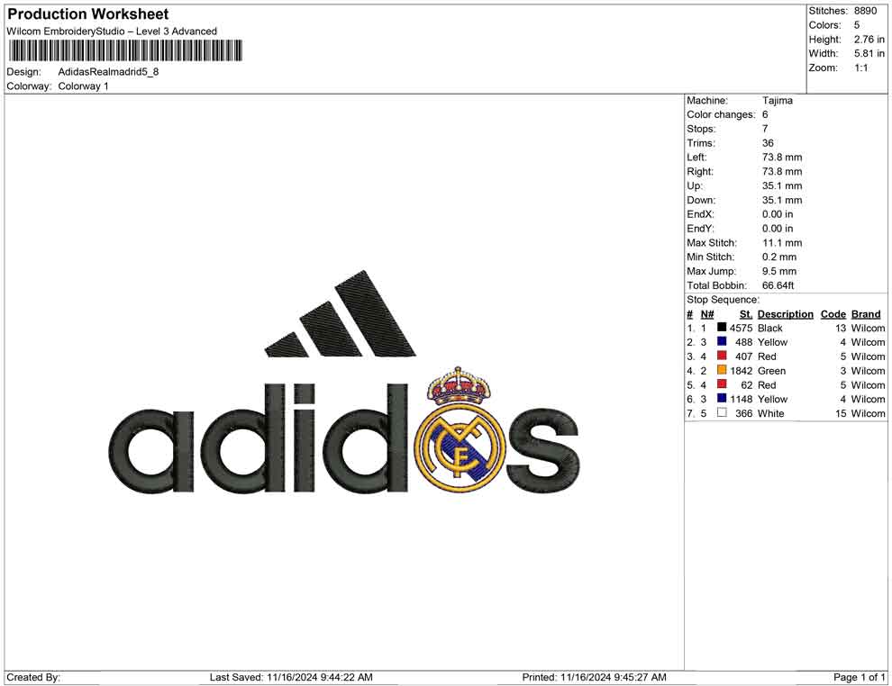 Adidas Real Madrid