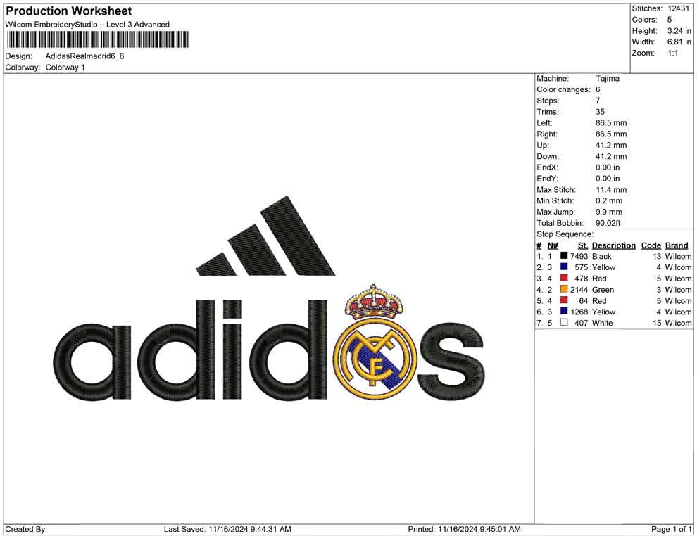 Adidas Real Madrid