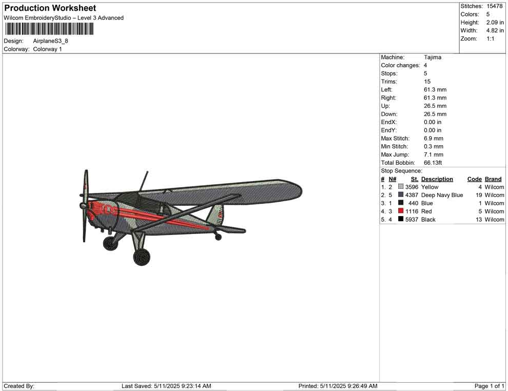Air plane S