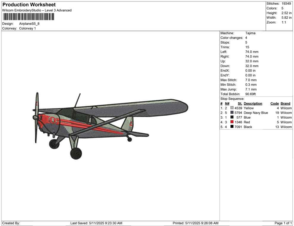 Air plane S