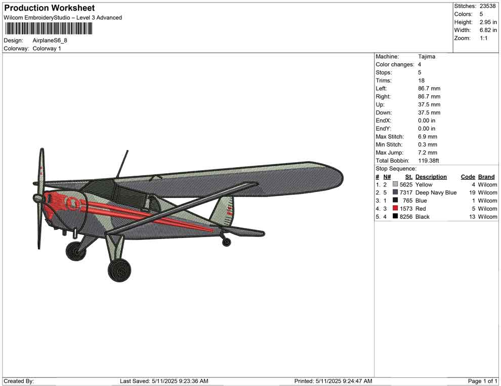 Air plane S