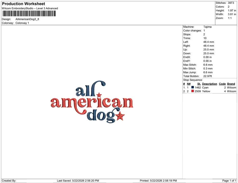 Al American Dog