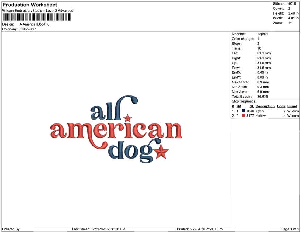 Al American Dog
