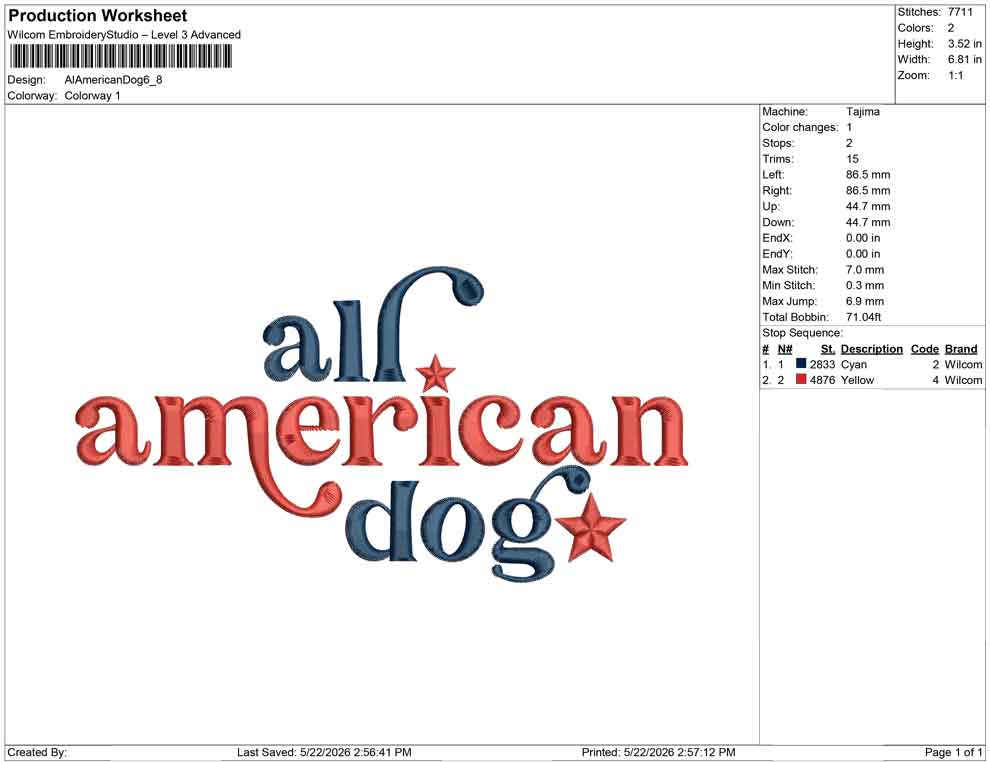 Al American Dog