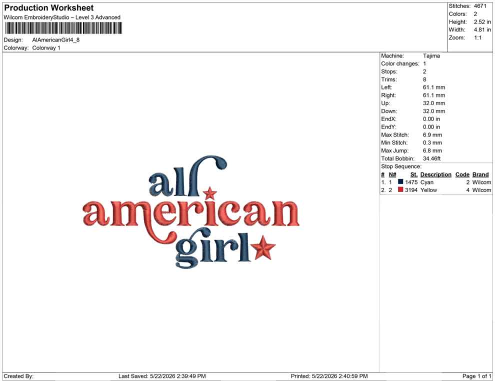 Al American Girl