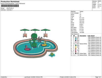 Alien pool