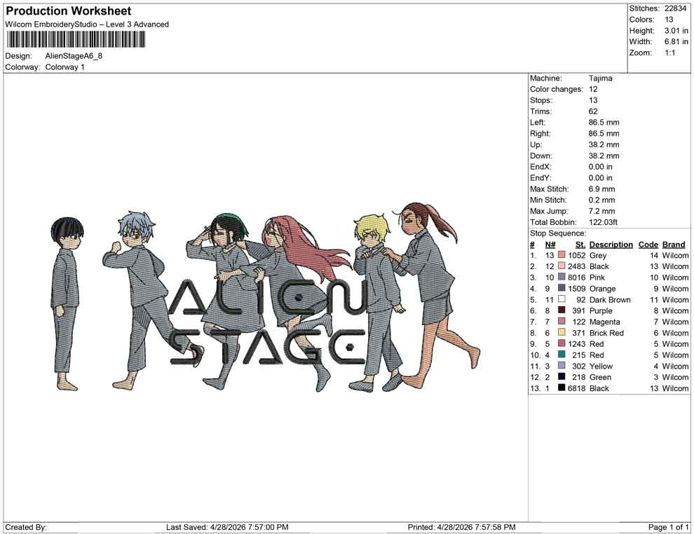 Alien Stage A