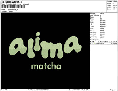 Alima Matcha