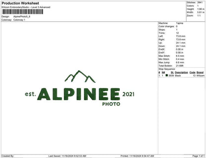 Alpine Photo