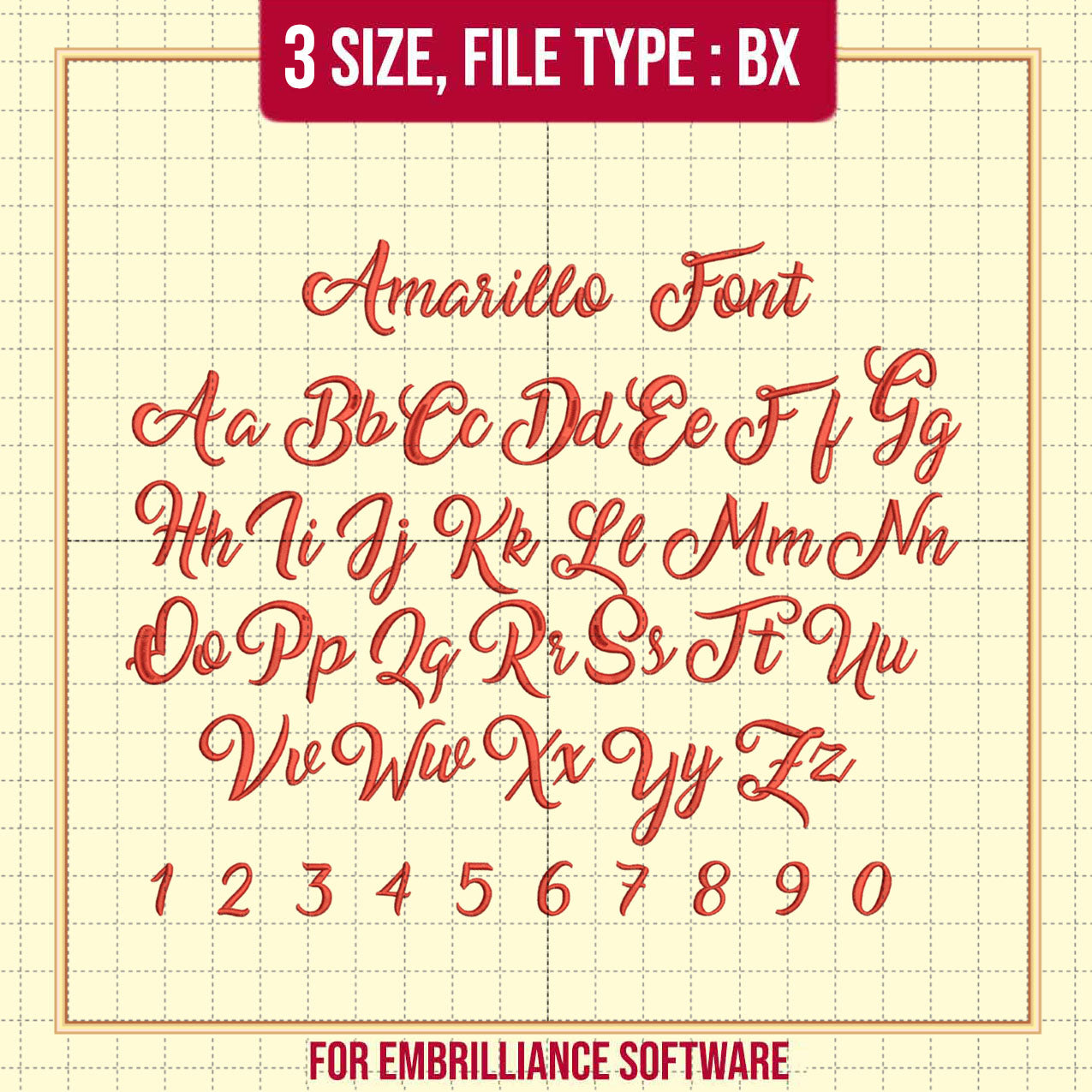 Amarillo font BX
