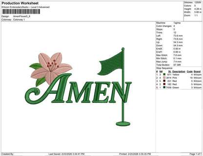 Amen Flower