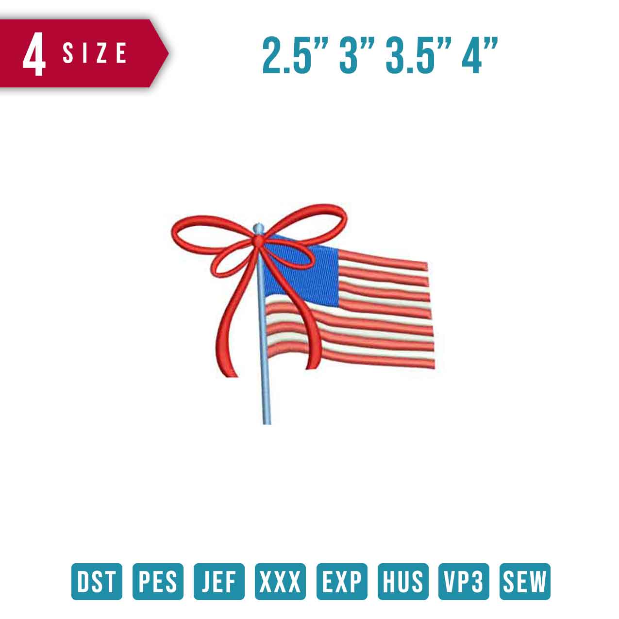American Flag Ribbon