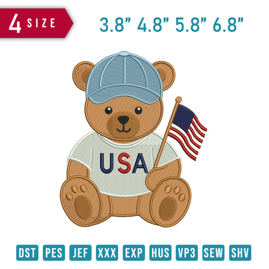 American Flag Bear