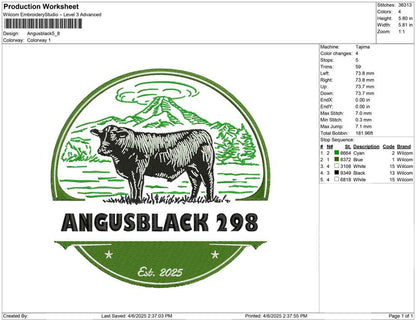 Angus black