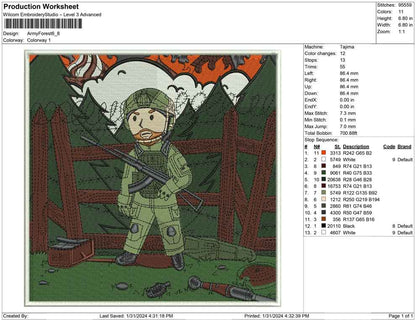 Army forest