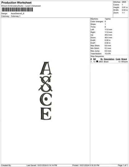 ASCE Sleeve