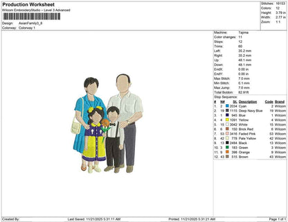 Asian Family