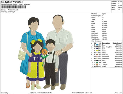 Asian Family