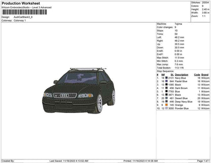 Audy car black