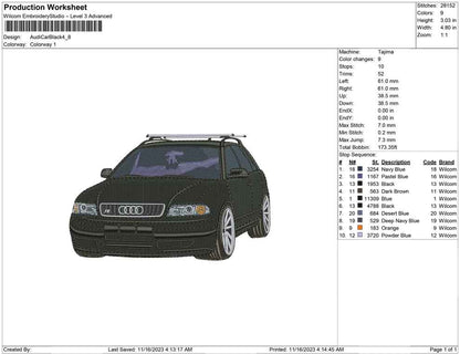 Audy car black