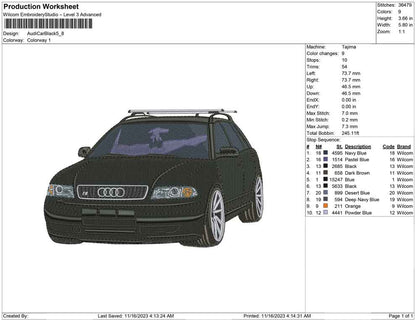 Audy car black